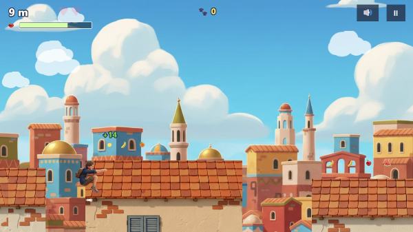 Hop & Run gameplay